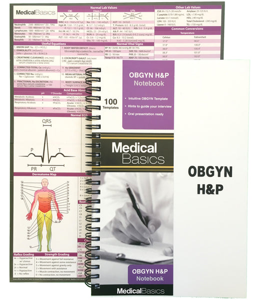 OBGYN H Amp P Notebook Medical Basics