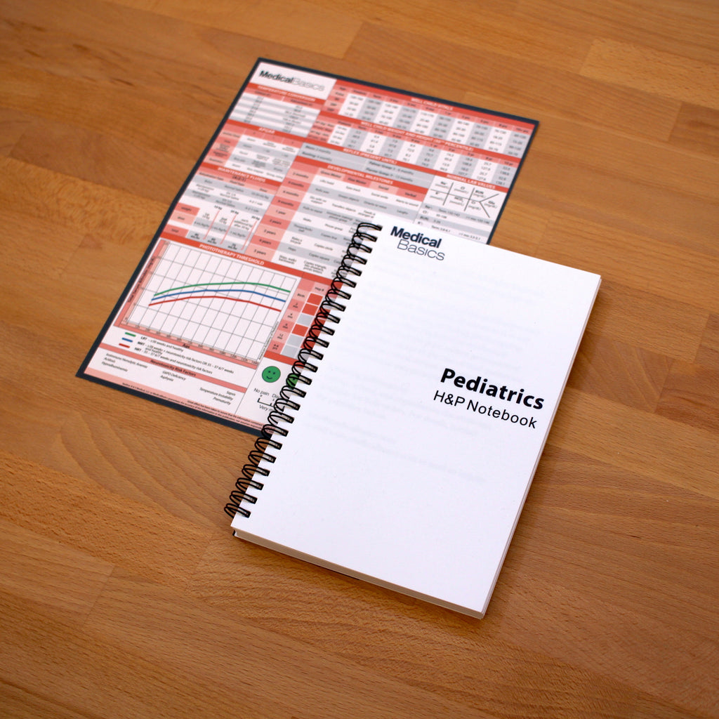 Pediatrics H&P notebook Medical History and Physical notebook, 100