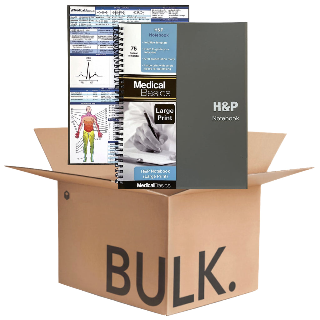 Bulk Order - H&P notebook Plus (Larger Print Edition) 8"x11"