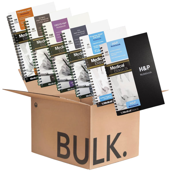 Bulk Order - H&P Notebook Medical School Rotation Bundle