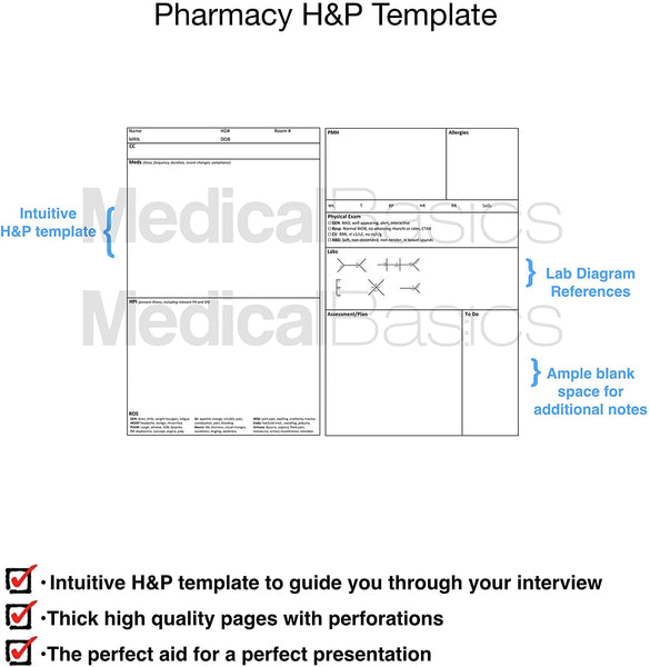 Pharmacy H&P Notebook
