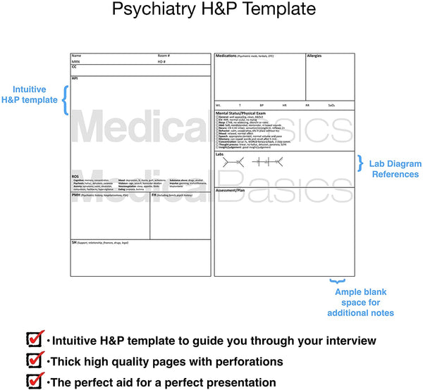 Psychiatry H&P Notebook