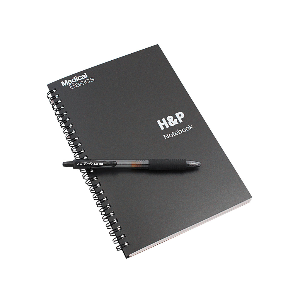 Health Notebook H&P Template Notebook Medical History and Physical 100 Templates with ...