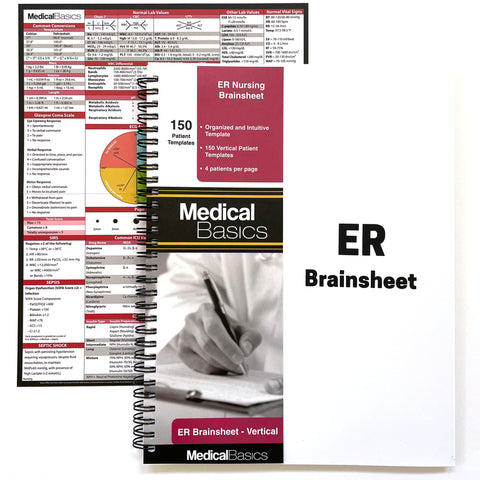 ER Brain Sheet Notebook